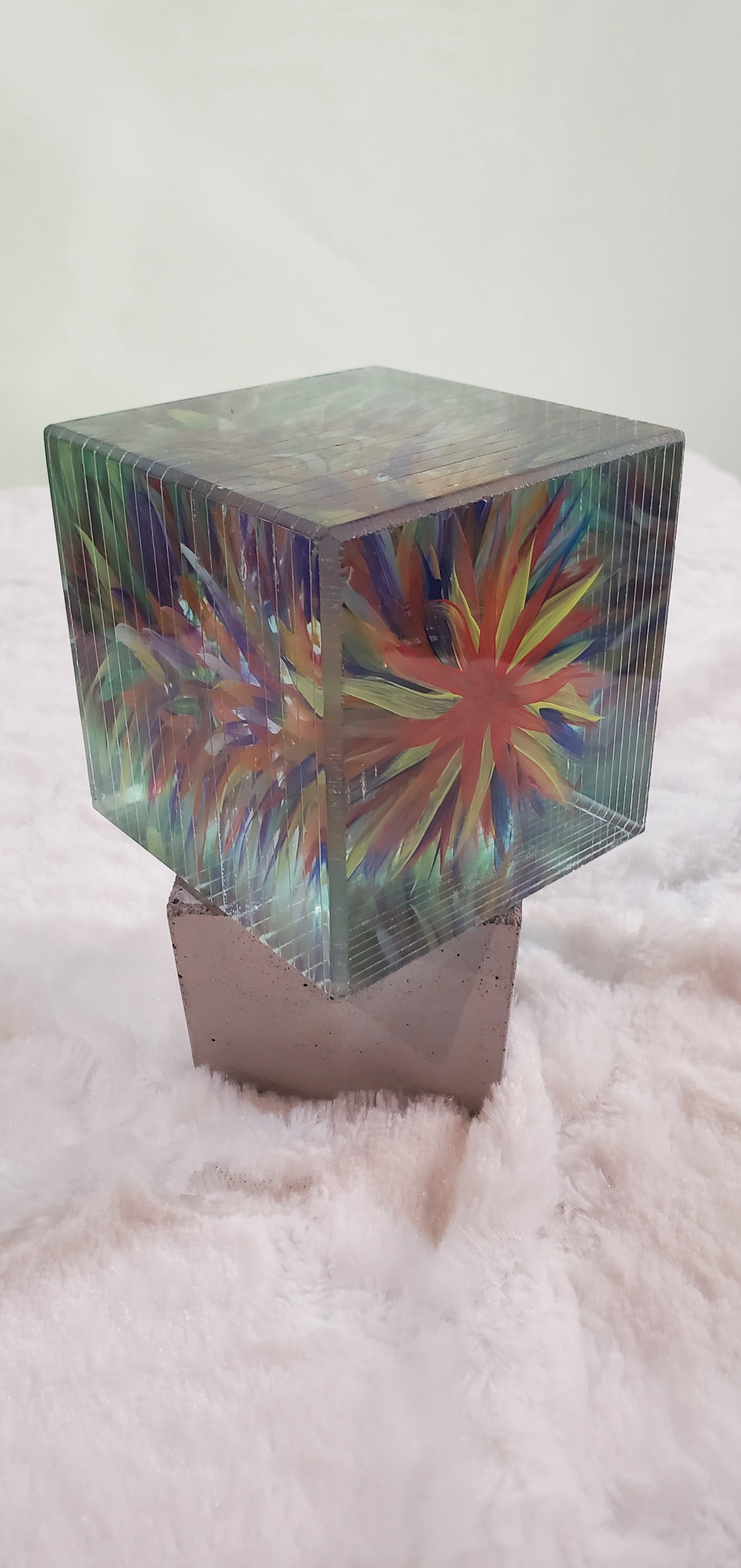 Flower Blossom Cube